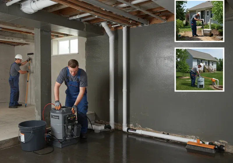 Basement Waterproofing and Flood Prevention process in Trinity, AL